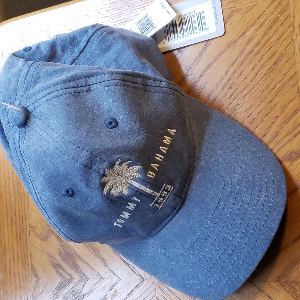 Tommy Bahama baseball hat. New with tags. Color is called Ocean